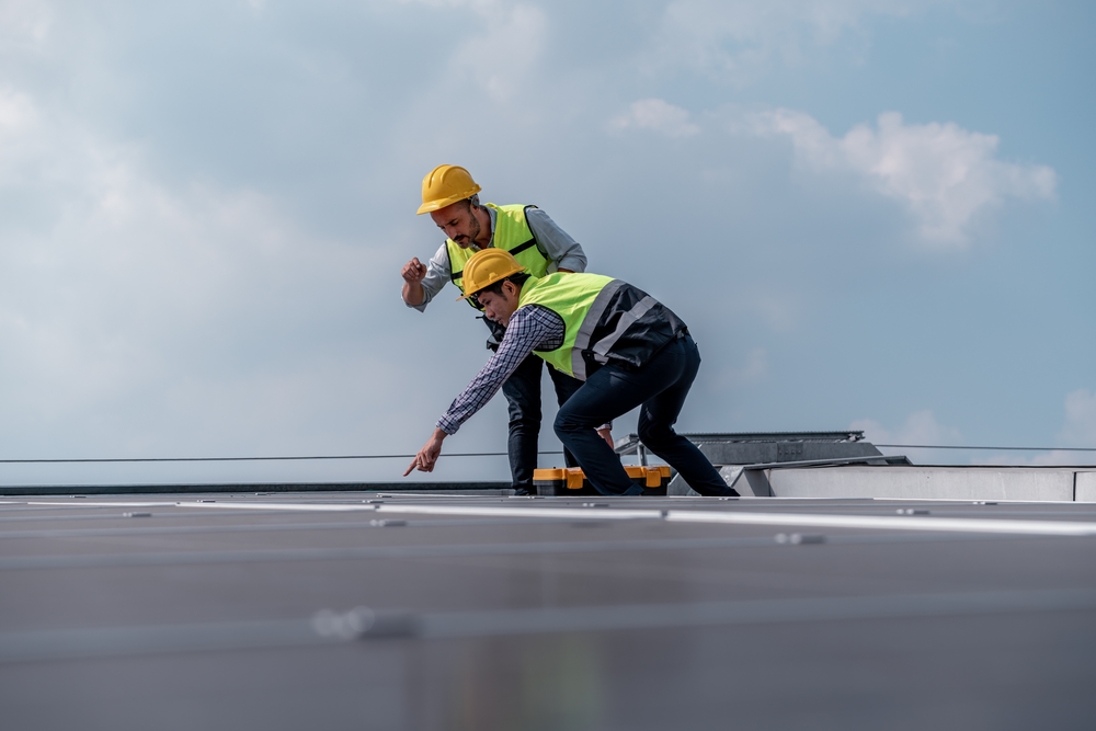 industrial roof inspection