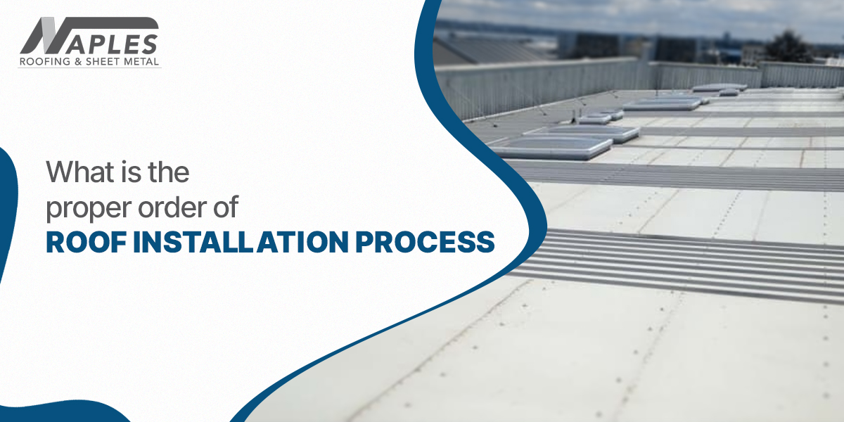 roof installation process