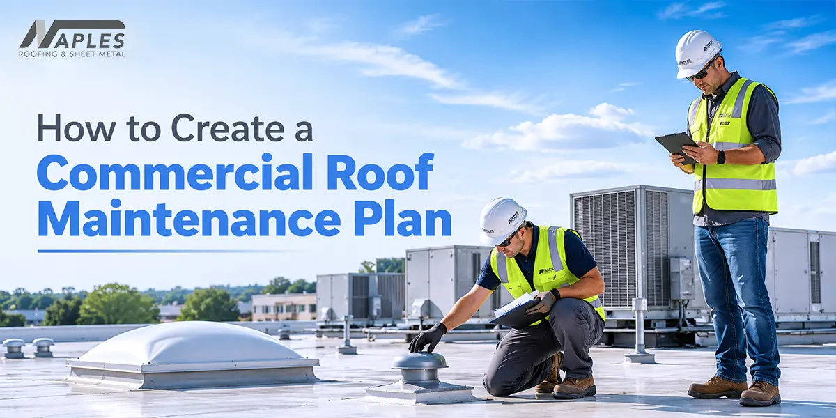 commercial roof maintenance plan